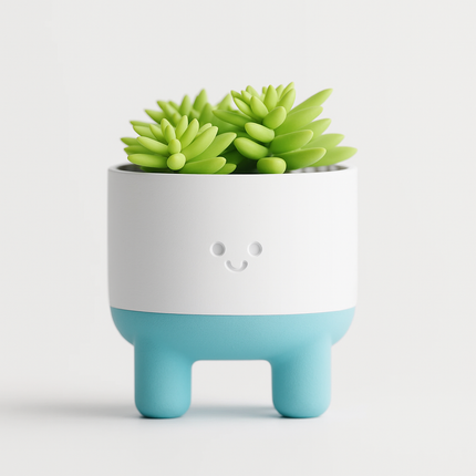 Bruna – ghiveci cu zâmbet și forme rotunjite