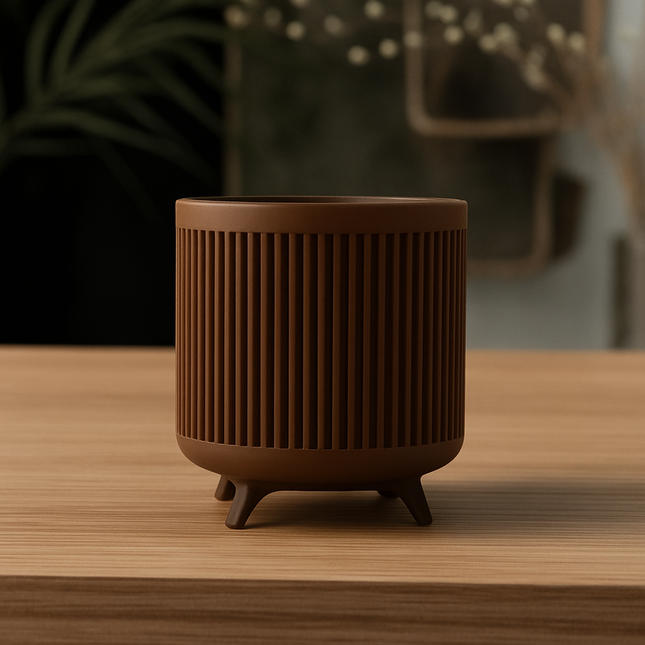 Cera | ghiveci mid-century cu picioare