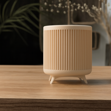 Cera | ghiveci mid-century cu picioare