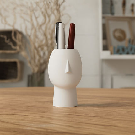 Sava | suport modern pentru pixuri în formă sculpturală