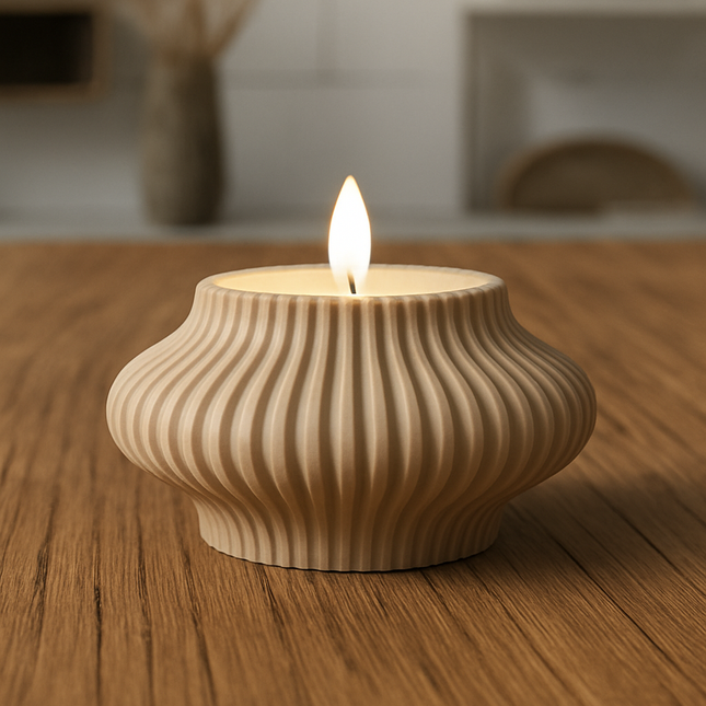 Lira | suport japandi pentru lumânare LED