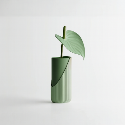 Vireo | vază decorativă modernă cu dublu strat și design sculptural