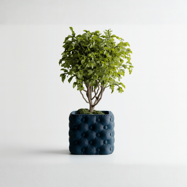 Favora | ghiveci decorativ modern cu textură matlasată