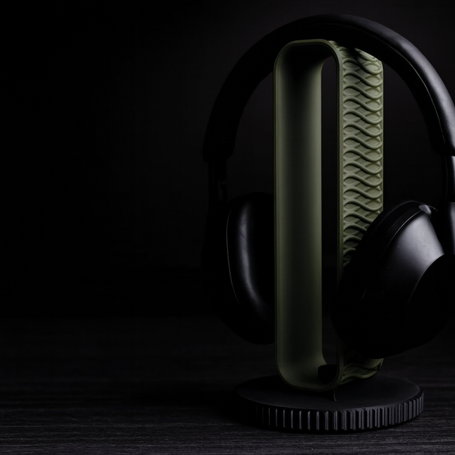 Raiz | suport pentru căști cu design sculptural