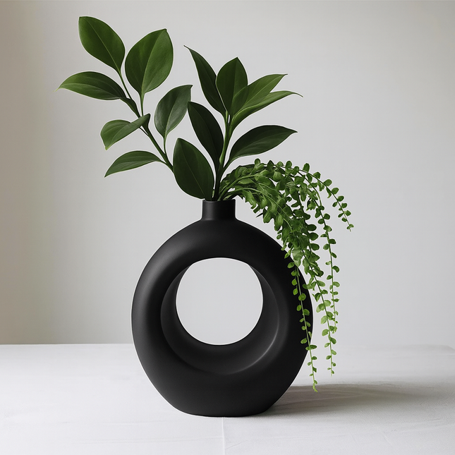 Velora | vază decorativă sculpturală cu design nordic