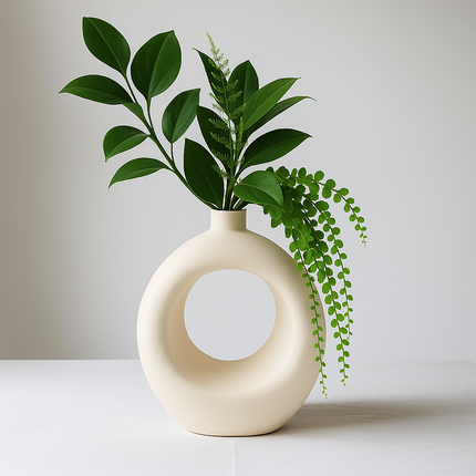 Velora | vază decorativă sculpturală cu design nordic