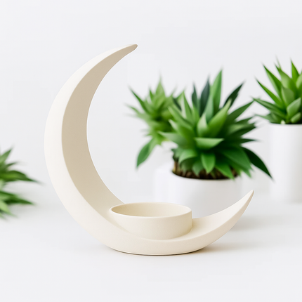 Lunara | decorațiune sculpturală în formă de semilună