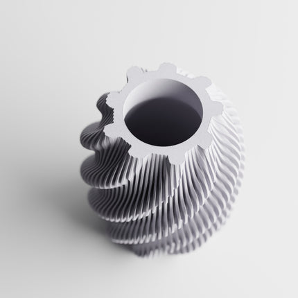 Eolia | vază decorativă modernă cu forme fluide și design sculptural