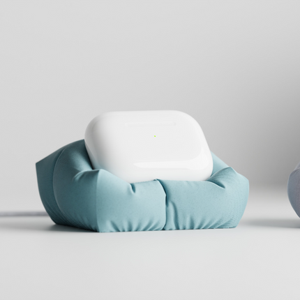 Erisca – suport MagSafe pentru AirPods cu design tip pernă