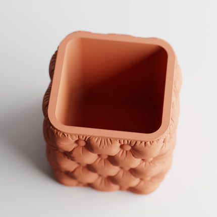 Favora | ghiveci decorativ modern cu textură matlasată