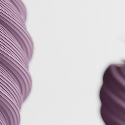 Kalony – ghiveci decorativ cu striații spiralate și formă organică