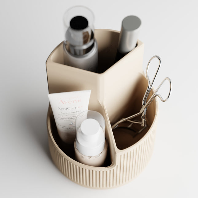 Melora | organizator circular cu trei compartimente și design modern