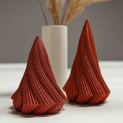 Gracio | decoratiune brad tealight sculptural, set 2