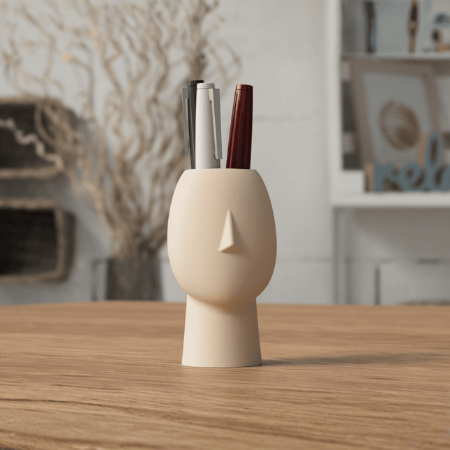 Sava | suport modern pentru pixuri în formă sculpturală