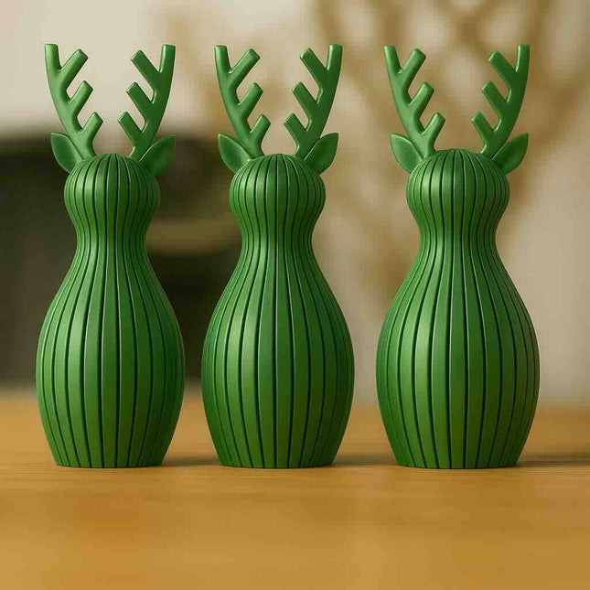 Norel | Set 3 reni decorativi sculpturali