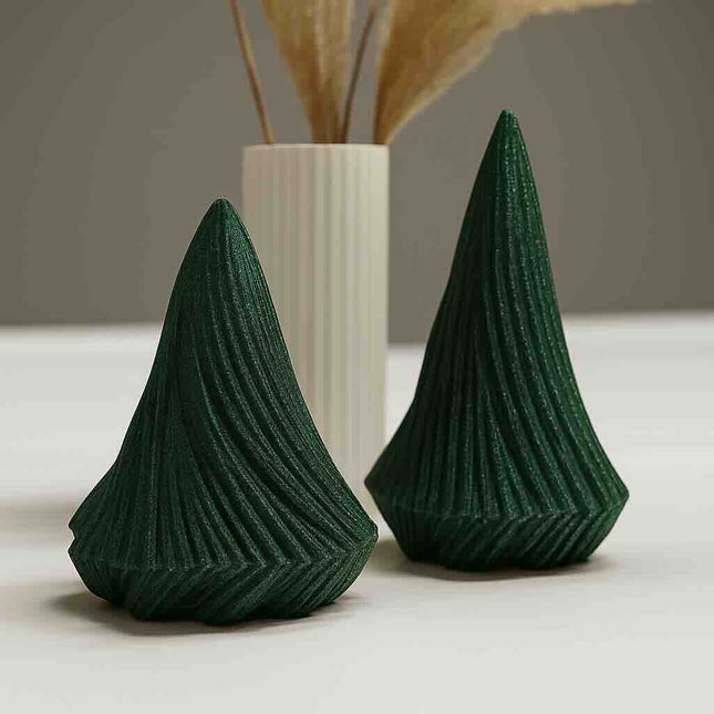 Gracio | decoratiune brad tealight sculptural, set 2